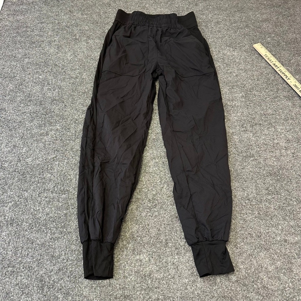Lululemon Joggers Womens Size S Black Beyond the Studio Tapered Athletic Pants - Picture 1 of 9